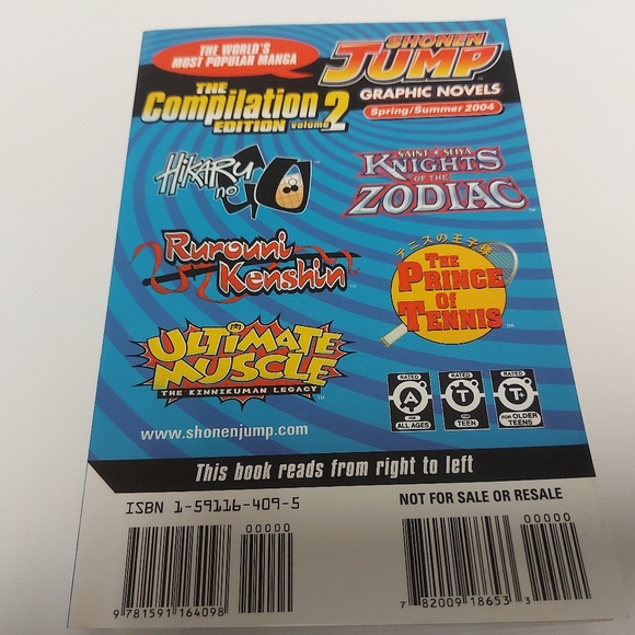 Shonen Jump The Compilation Volume 2 Graphic Novel Spring/ Summer 2004 - Picture 3 of 4